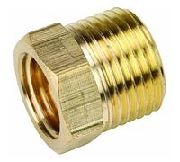 Pepte Brass Male 3/8 x 1/4 BSP Male x Female Reducing Bush Adapter Thread Reducer