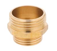 Brass Male Thread Reducer Connector 3/4 to 1 Inch Golden