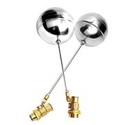 Brass Male Thread Water Sensor Float, Float Valves, 1pcs 1/2" 3/4" 1" Stainless Steel Stem Flow Control Cistern/Expansion Tanks(DN15)