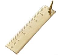 Brass Measuring Tool 13cm CM and Inch Marks(C)