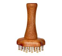 Brass Meridian Brush - Improved Muscle, Circulation-Boosting | Excellent Present Suitable, Optimal Comfort and Durability During Deep Pressure, Ideal for Wellness Fans Seeking Elegance