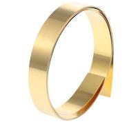 Brass Metal Sheet roll， Brass Sheet Roll 1000mm x10mm Thickness 0.02-0.6mm DIY Jewelry Bookmark Stamped Plaque(0.2x10x1000mm)