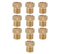 Brass Misting Nozzle Multi Holes Anti for Cooling System Garden Lawn (M20*1.5)