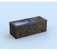 Brass Monkey Compact Ice Bath Herringbone Antique Oak