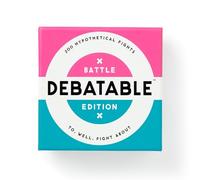 Brass Monkey Debatable Battle Edition - Social Party Game With 400 'Who Would Win In A Fight' Prompts To Argue About, 2+ Players