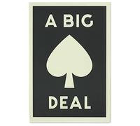 Brass Monkey Giant Playing Cards, 54 Cards, Black and White, Adult, 216+ Years