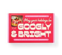 Brass Monkey Googly & Bright Holiday Ornament Countdown Calendar - 12 Days Googly Food Ornament Countdown Calendar For Christmas And Holiday