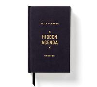 Brass Monkey Hidden Agenda Undated Mini Planner, 2020, 4.75 x 7.5 x 0.75 inches