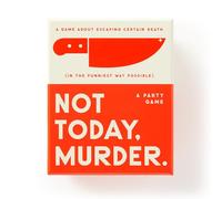 Brass Monkey How To Get Away From Murder - Social Party Game With 300+ Game Card Prompts For Escaping Murder Scenarios