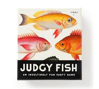 Brass Monkey Judgy Fish - Social Party Game With 150+ Fish Card Prompts For Making Judgy Fish Commentary