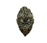 Brass Monkey King EDC Beads Pendant Jewelry Making Supplies,Personality DIY Outdoors Tools Paracord Beads Charm Lanyard Hand-Woven Accessories (Brass)