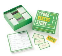 Brass Monkey Spork Versus Stork Social Game - Social Party Game with 600+ Object Cards for Deciding The Top Subject