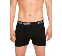 Brass Monkeys - 100% Pure Merino Wool - Boxers - New Zealand Made - Warm & Soft, Thermal Underwear - Perfect for Outdoor Sports - Black, 3XL