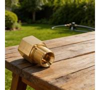 Brass Mounting Adapter for Karcher Pressure Washers Facilitates Fast Tool Changes Without Need for Additional Sealing or Tools (B)