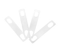 Brass Neck Shim, 4Pcs Neck Shim Set Wear Resistance for Guitar(Silver)