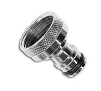 Brass Nickel Plated Hose Quick Connector 3/4" BSPF Garden Hose Fitting Tap Adaptor