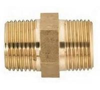 BRASS NIPPLE HEXAGON EQUAL TAPERED BSP 1/2"