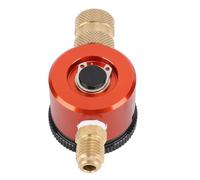 Brass Nitrogen Purge Tool, Nitrogen Purging Regulator for HVAC System Maintenance, Red High Efficiency Nitrogen Blow Tool with Quick Setup for Brazing and Cleaning