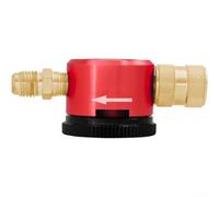 Brass Nitrogen Purge Tool Welding Gas Regulator with Adjustable Flow Control, /4 Inch Flare Fitting for HVAC Swaging and Copper Pipe Welding, Oxygen For Accessory Kit
