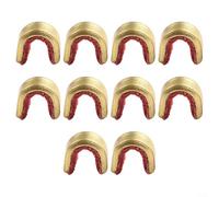 Brass Nock Nocking Point String Recurve Small Medium Positioning Perfection (Red)