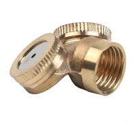 Brass Nozzle for Irrigation Misting Applications in Greenhouse Farming Outdoor Cooling and Landscape Water Management Systems (2 hole)
