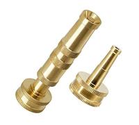 Brass Nozzle Hose Nozzle Variable 4 with Rust-Resistant Patterns Heavy-Duty Garden Spray Application - for Maximum Seals Leak- O-Ring Outdoor Plus Versatile Pressure Copper