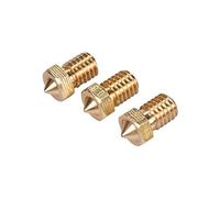Brass Nozzles ，10PCS 3D Printer Parts V6 V5 J-Head Nozzle Extruder 0.2/0.25/0.3/0.4/0.5/0.6/0.8/1. mm for 1.75/3.0mm(10pcs 17504)