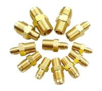 Brass NPT/BSP to SAE Flare 1/8-3/4"