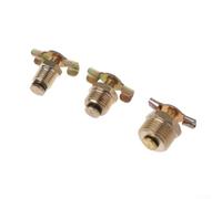 Brass NPT Drain Valve for Compressed Air Storage Tanks with Standard 1/4 3/8 1/2 Inch Port Thread Compatibility (B)