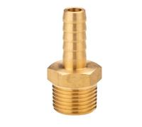 Brass NPT Thread Hose Barb Adapter 1/8 1/4 3/8 1/2 Inch
