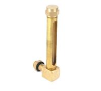 Brass Oil Liquid Level Indicator | 80mm, Multiple Thread Sizes: M10x1.5, M12x1.5, M14x1.5, M16x1.5, L Shape, Brass For Lathes Tractors(M14x1.5)