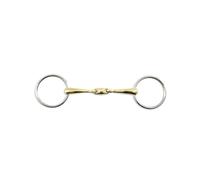 Brass olive bit for horses Premier Equine