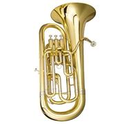 Brass Paint Gold Euphonium Brass Instrument B Flat Compensation Key Four Stand Key Large Horn Euphonium Kit