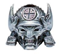 Brass Paracord Beads - Japanese Samurai Helmet Knife Lanyard Beads & Pendant, Diy Metal Decor Accessories for Paracord