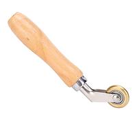 Brass Penny Roller, Single Roofing Penny Roller, Welding Handheld Waterproof Membrane Material Press Roller Seam Paint Rollers Corner Seam Brass Press Wheel Flat Roofing