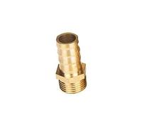 Brass Pipe Fitting Hose Barb Tail, for Home DIY 1/4" BSP Male Connector Joint Copper Coupler Adapter(8mm)