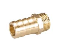 Brass Pipe Fitting Hose Barb Tail, for Home DIY 1/8" BSP Male Connector Joint Copper Coupler Adapter(8mm)