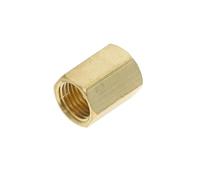 Brass Pipe Fittings BSP Male Female Thread Straight Plug Nut Adapter