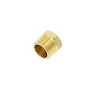 Brass Pipe Fittings BSP Male Female Thread Straight Plug Nut Adapter