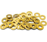 Brass Plain WASHERS Form A 6mm (Pack of 100)
