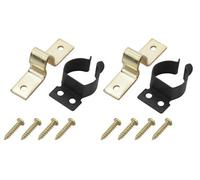 Brass-Plated Cabinet Catch (W)17mm, Pack Of 2