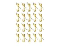 Brass Plated Iron Picture Hooks for Wall, 184Pcs Photo Frame Hanger Set