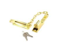 Brass Plated Locking Door Chain