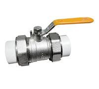 Brass Plating Thickened Ball Valve Hot Melt Union Water Switch Main Underfloor Heating Collector(25x3l4)