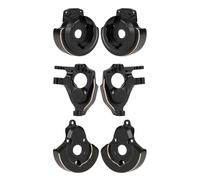 Brass Portal Rear Cover Weights for 1/10 RC Crawler Vanquish F10 Portal Axle VS4-10 Phoenix LCG VRD Carbon Kit Lower COG (3 in 1)