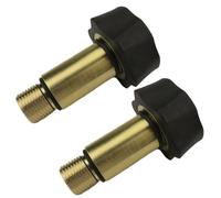 Brass Power Washer Adapter Pumps Connection Cleaning Pressure Washer Inlet Fitting 7110166 Water Inlet Joint Pressure Pumps Water Replacement Fitting