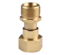 Brass Pressure Washer Swivel Adapter for m22 14mm Thread Hose Connector | for m22 14mm Brass Swivel Adapter for Pressure Washer Hose Connector Fitting 360 Degree Rotating Joint Metric Thread High