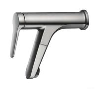 Brass Pull-Out Tap 60-80cm Hose for gunmetal Grey Brass Pull-Out(gray) | Solid copper construction, oxidation resistant, for durable metal body, for gunmetal grey color, anti-corrosion coating