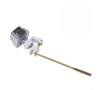 Brass Push Button Toilet Tank Lever Handle for Front Angle Mount Toilets