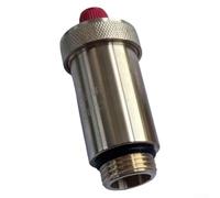 Brass Quick Automatic Exhaust Valve for Radiator Pipes, Efficient Air Removal Valve with Mounting Valve for Easy Replacement and System Optimization (G3/8)